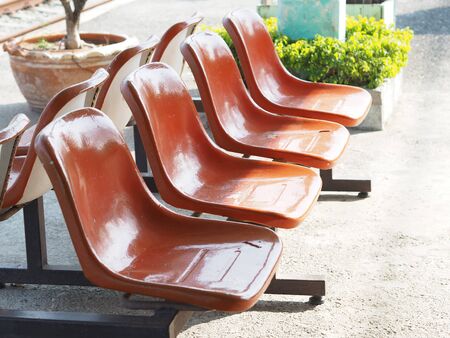 Chairs Stationの写真素材