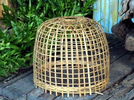 Thailand bamboo chicken coopの写真素材