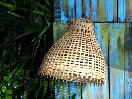 Ancient fishing equipment of rural Thailand.の写真素材