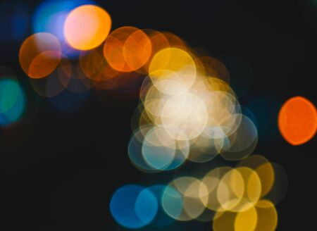 Abstract blur bokeh circle image.の写真素材