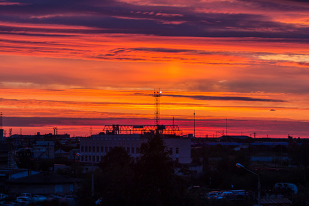 sunsetの写真素材
