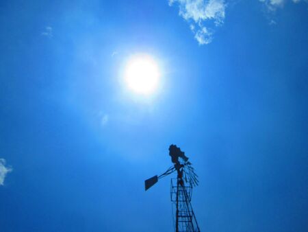 summer and windmill 