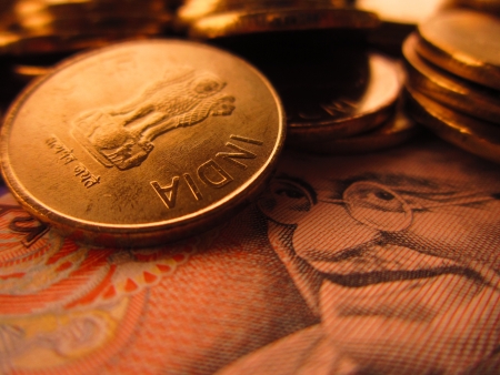 INDIAN CURRENCYの写真素材