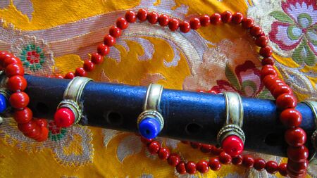 Objects used for worship or prayer as found at Nyingma monlam chenmo international foundation...