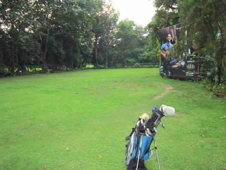 PATNA GOLF CLUB. SHOT AT PATNA, BIHAR, INDIA, ASIA DURING EVENING HOURS ON SEPTEMBER 2012のeditorial素材