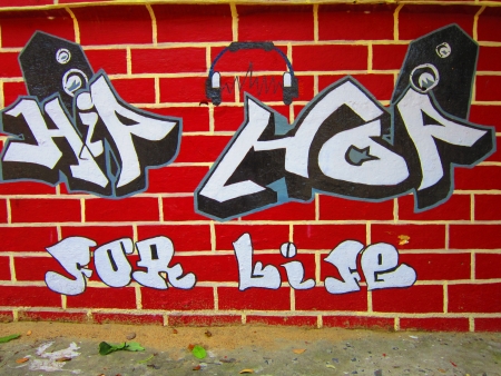 WALL WRITING COLORFUL. KRISHNAGHAT. SHOT AT PATNA, BIHAR, INDIA AFTERNOON HOURS ON 14.10.2012のeditorial素材