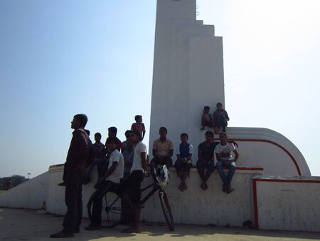 CRICKET LOVERS. ACTIVITIES AT GANDHI MAIDAN, PATNA, BIHAR. SHOT AT MORNING HOURS ON 15.10.2012 AT  PATNA, BIHAR, INDIAのeditorial素材
