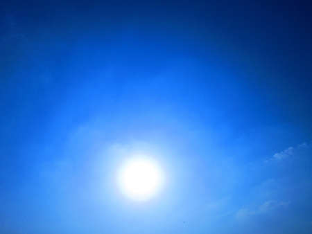 BRIGHT SUN AT AFTERNOONの写真素材