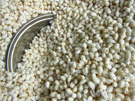 PUFFED RICEの写真素材
