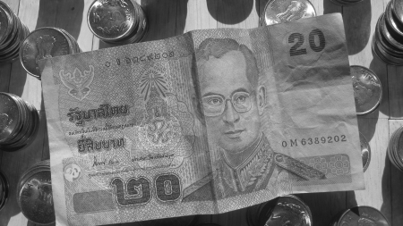 INTERNATIONAL NOTE ON INDIAN COINS. INTERNATIONAL ECONOMIC RELATION.の写真素材