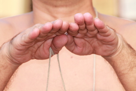 Religious ritual at Kali temple. Travel Kolkata. Shot at Dakhineswar, Kolkata, West Bengal. Afternoon hours. On 31.10.14のeditorial素材