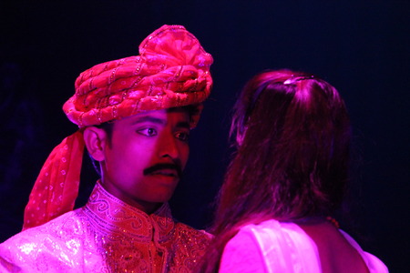 Indian Drama at Kalidas Rangalaya. Shot at evening hours on 14 November 2014 at Patna, Bihar.
