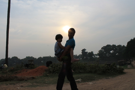 Travel Maner, Patna. Shot at Afternoon hours at Maner, Bihar on15 November 2014.のeditorial素材