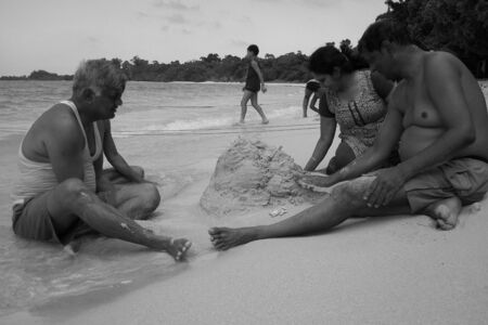 Travel Neil Island, A&N, India. Shot at afternoon hours on 18.03.2013 in Neil Island, Andaman, India.のeditorial素材