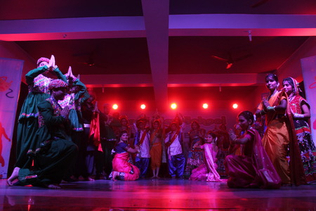 Evening Patna. Travel Photo. Shot on 15.01.15 evening hrs.のeditorial素材