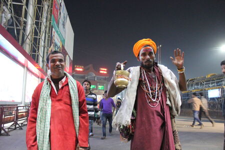 Activities at Patna Junction. Travel Patna Junction. Shot at Patna Junction, Patna, Bihar on 04.02.2015. Evening hoursのeditorial素材