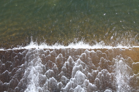 Watr flow at Garga dam