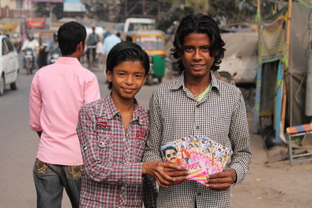 Indian male Street photo, Shot at Gandhi Maidan, Patna, Bihar, India on 20.02.15 at afternoon hours.のeditorial素材