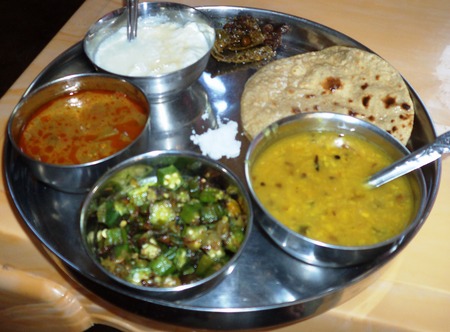 Indian homemade food. Jalaun, UP speciality.の写真素材