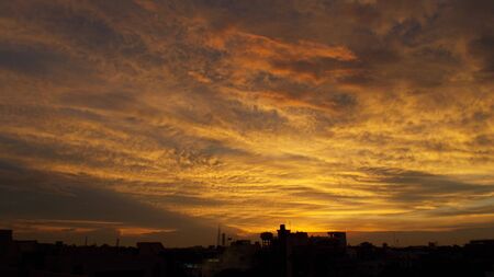 Sunrise over Patna.