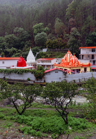 Aug2nd2024, Uttarakhand India. Kainchi Dham - Shri Neeb Karori Baba Ashram is a small temple complex...