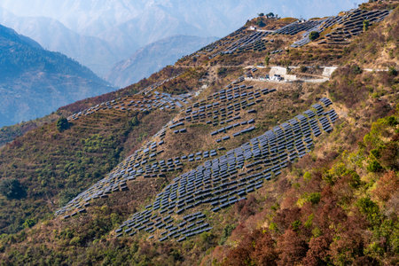 Mountain Solar Power Panels : Economic Development in Pauri Garhwal, Uttarakhand. Clean and...