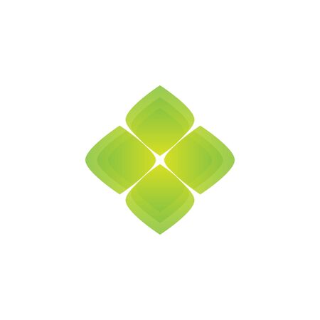 four green diamonds form vector template. suitable for anything activities, such like religion eventsのイラスト素材