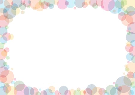 Background/frame material for SDGs (specific color)のイラスト素材