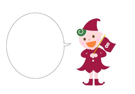 Design material for SDGs, children and balloons illustrationsのイラスト素材