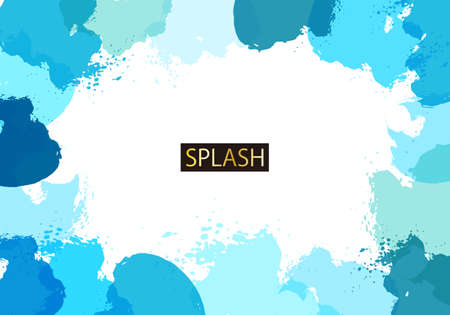 Abstract vector background of water imagesのイラスト素材