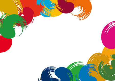 Abstract frame of SDGs imageのイラスト素材