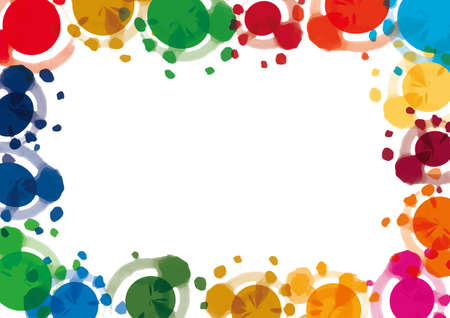Abstract frame of SDGs imageのイラスト素材