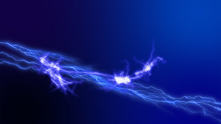 lighting blue abstract background illustration