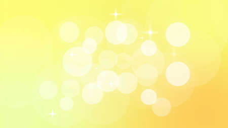 light and bokeh yellow abstract backgroundの写真素材