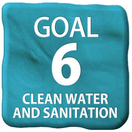 Golf sign with the number six and the text golf on itの写真素材