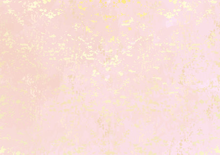 Cherry blossom color abstract background material in gold leaf and Japanese paper styleの写真素材