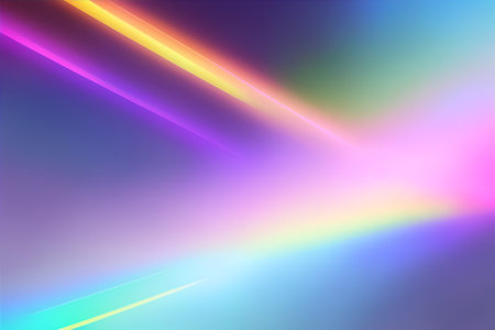 Hologram image ray abstract background (AI image)の素材