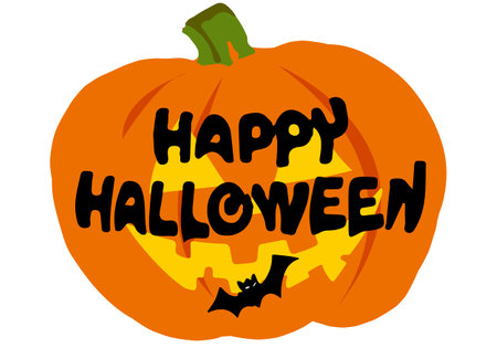 Halloween hand drawn iconのイラスト素材