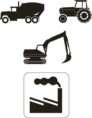 Vector illustratios: building themeのイラスト素材