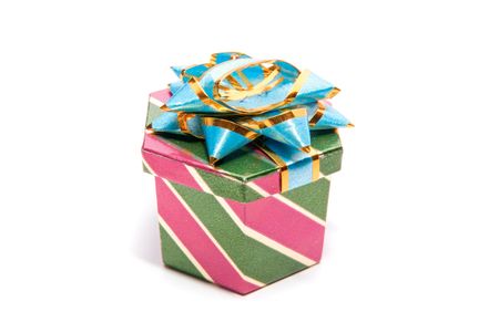 one gift box isolated on a white background
の写真素材