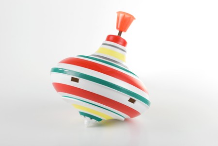 Whirligig isolated on a white background