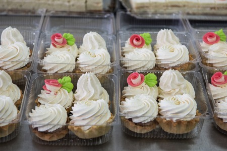 Ready mini cakesの写真素材