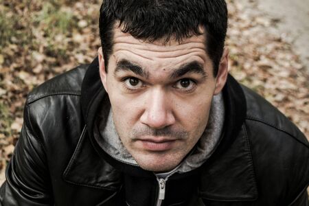 Portrait of a manの写真素材