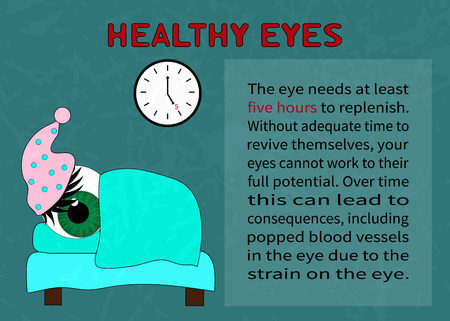 The need quality recreation for healthy eyes のイラスト素材
