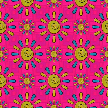 Seamless abstract  pattern with scratch effect.のイラスト素材
