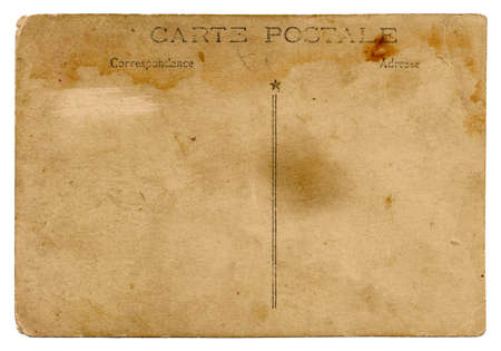 vintage post cardの写真素材