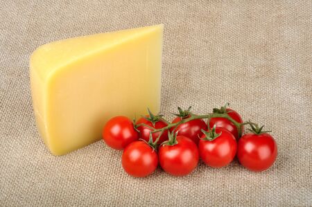 cheese and tomatoesの写真素材