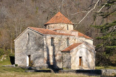 Church in Nakalakevi  ancient Arheopolis  in Georgia  Mingrelia 