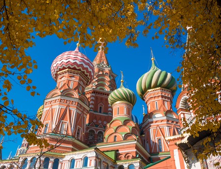 St. Basil's Cathedral Russia, Moscow, Kremlin October 15, 2018