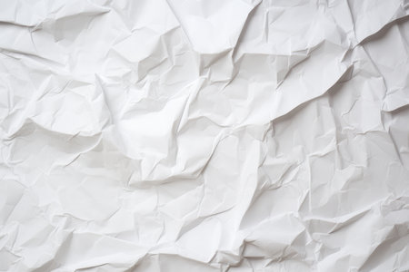 Close up shot of crumpled paperの写真素材